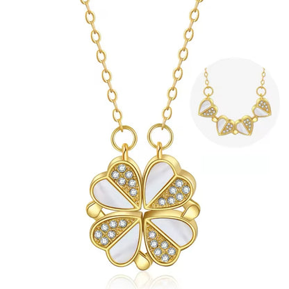 Collana ‘Magnetic Love’ 2 in 1 Oro/Argento