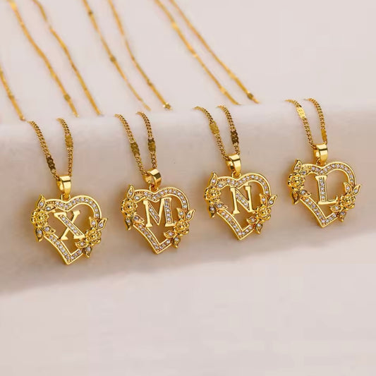 Collana ‘Love Initials’ Oro