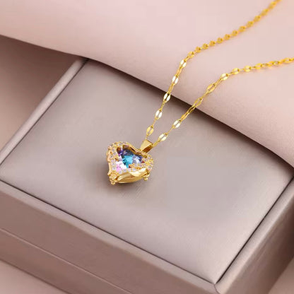 Set Collana, Orecchini e Anello ‘Mistic Love’ Oro