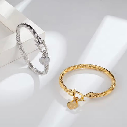 Bracciale 'Padlock of Love' Oro/Argento