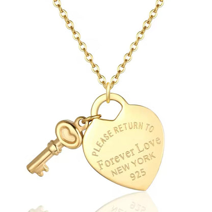 Collana 'Return to Love' Argento 925 - Oro/Argento