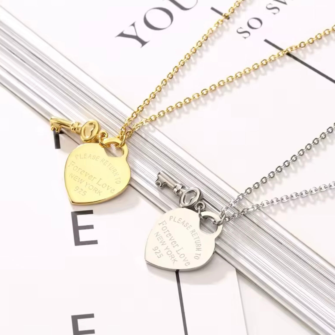 Collana 'Return to Love' Argento 925 - Oro/Argento