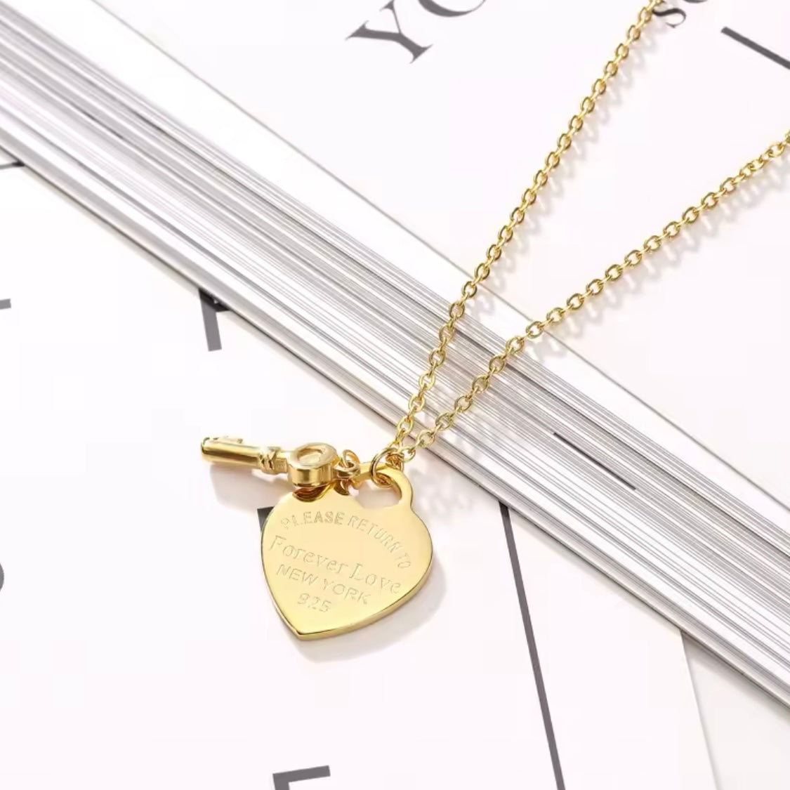 Collana 'Return to Love' Argento 925 - Oro/Argento