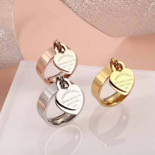 Anello 'Return to Love' Argento 925 - Oro/Oro Rosa/Argento