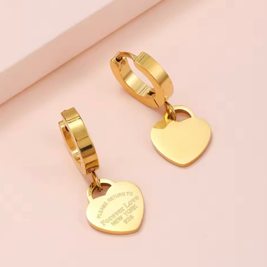 Orecchini 'Return to Love' con Ciondolo Argento 925 - Oro/Argento