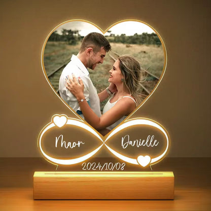 Lampada ‘Infinity Love’ Personalizzata