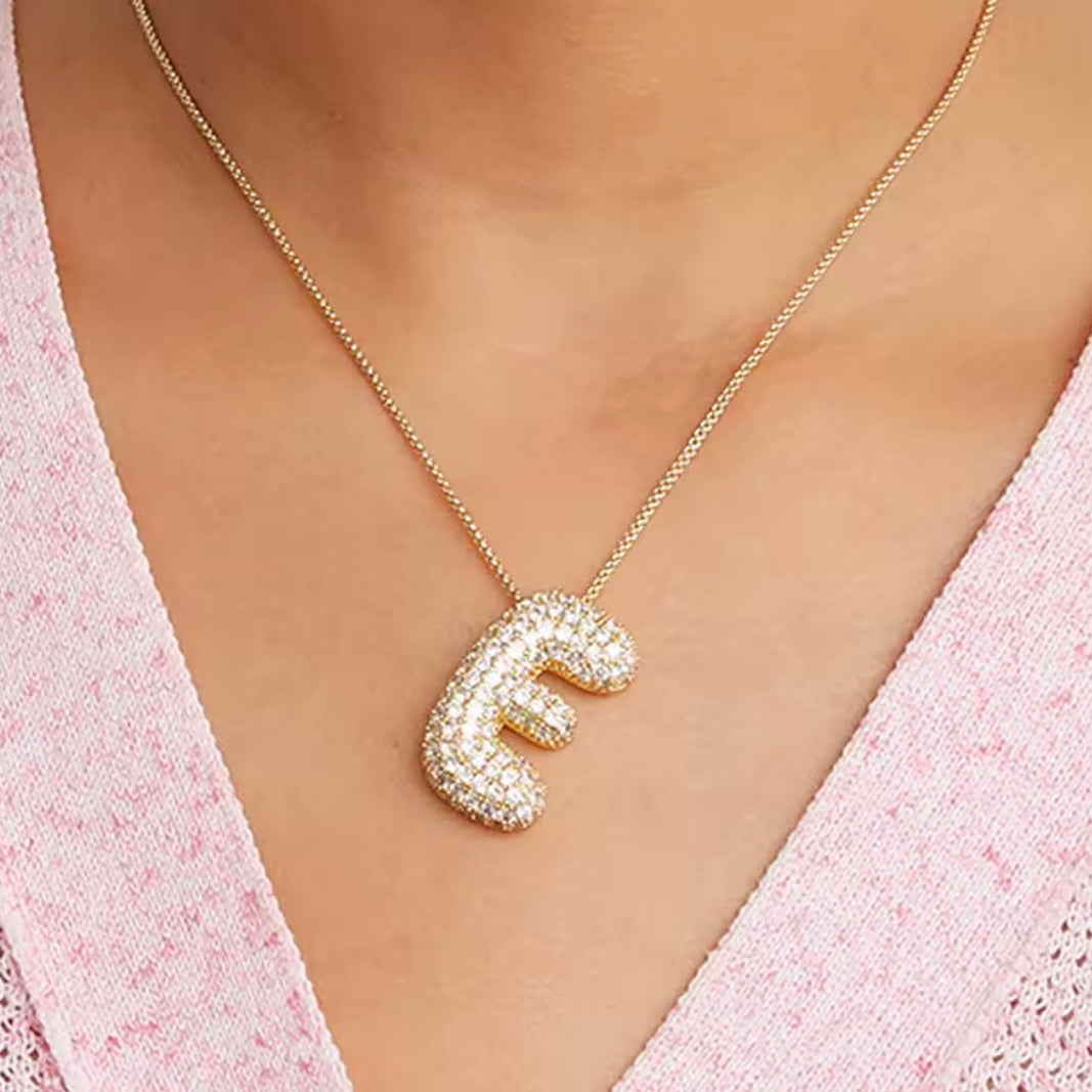 Collana 'Initials' Oro