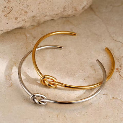 Bracciale 'Knot' Oro/Argento