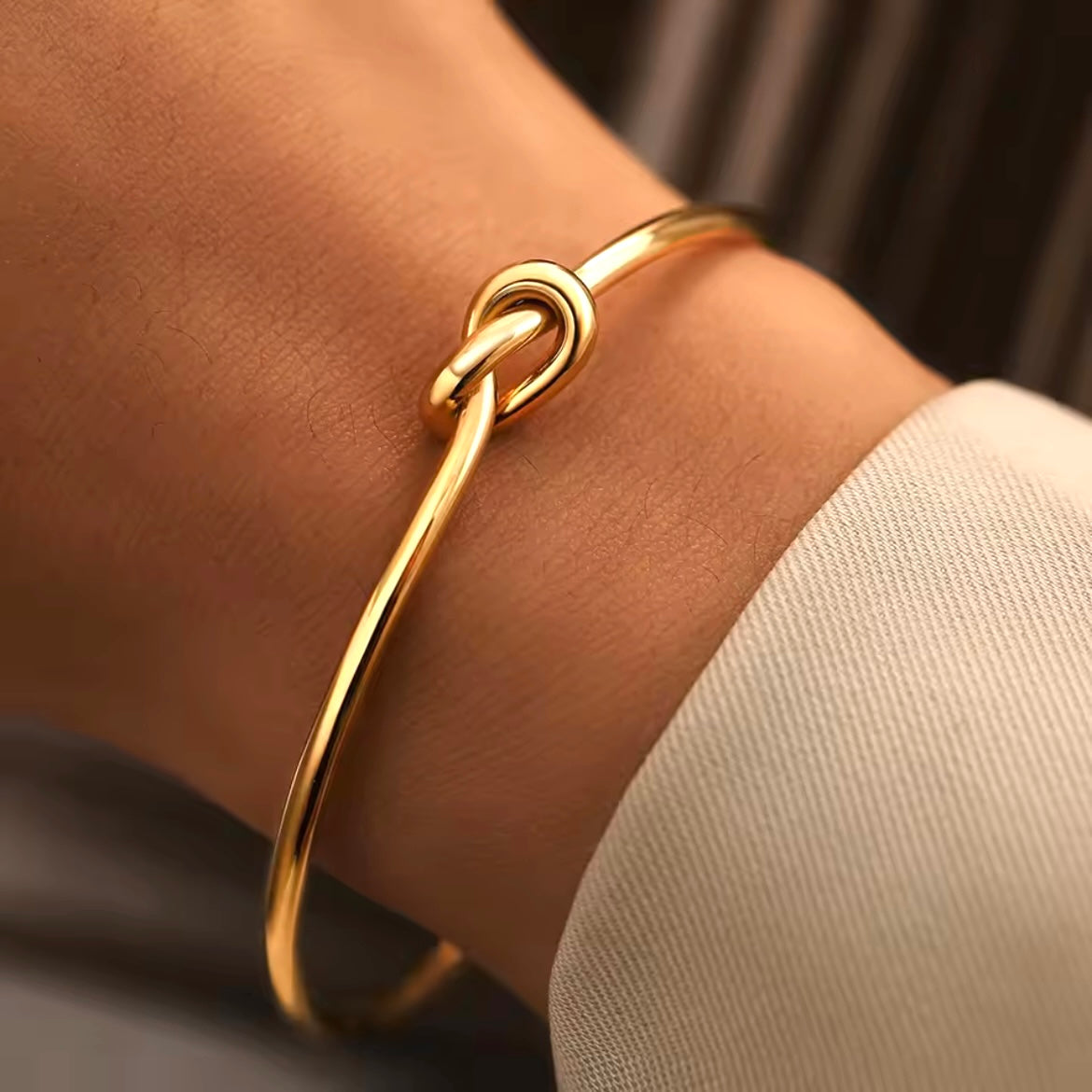 Bracciale 'Knot' Oro/Argento