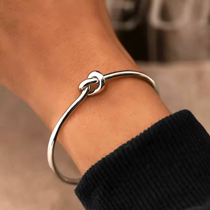 Bracciale 'Knot' Oro/Argento