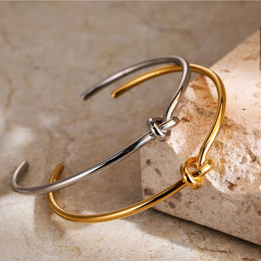 Bracciale 'Knot' Oro/Argento